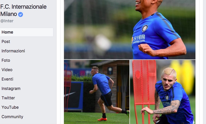 Mauro Icardi biondo platino, foto impazza sui social network