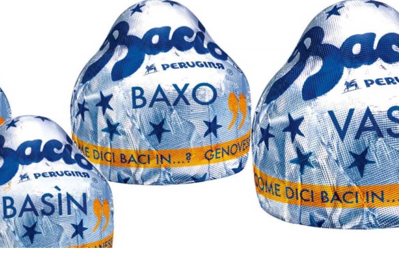 Baci Perugina parlano dialetto: bigliettini con proverbi locali