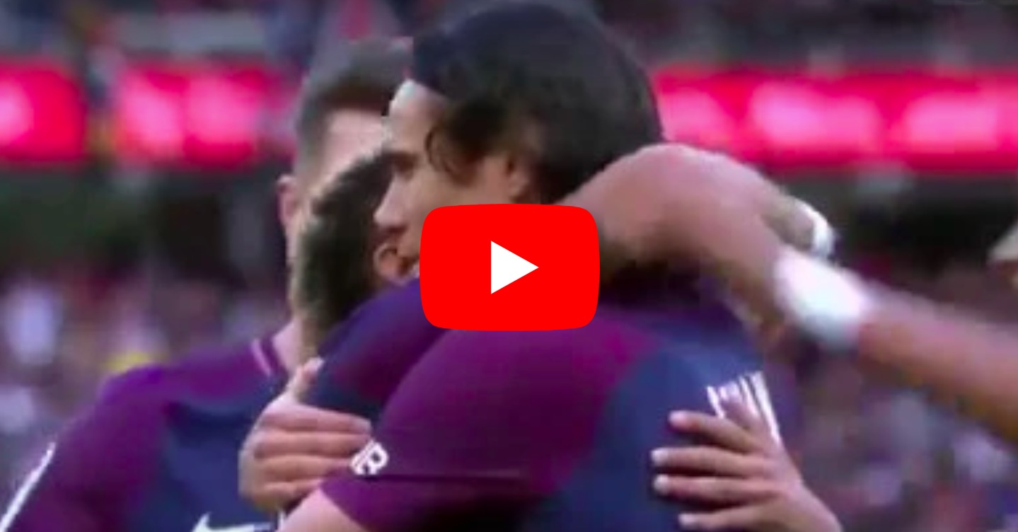 YouTube, Neymar-Cavani: ancora gol e abbracci in Psg-Bordeaux