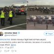 Parigi, aereo British Airways evacuato all’aeroporto Charles de Gaulle