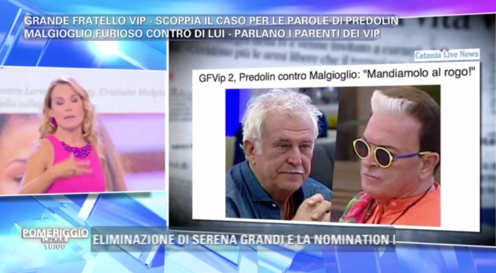 Barbara D'Urso, attacco al Grande Fratello Vip 2 sui commenti omofobi