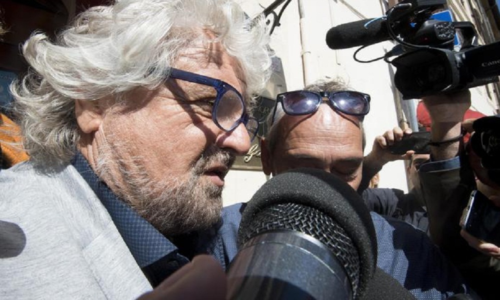 Beppe Grillo (foto Ansa)