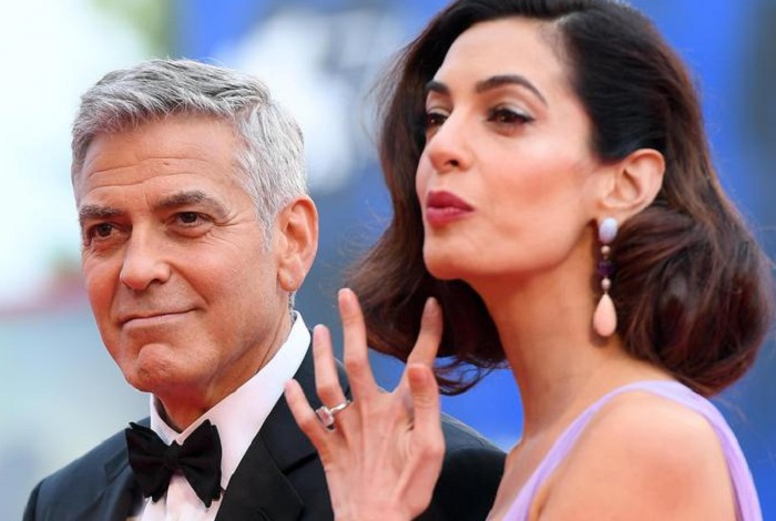 George Clooney. Funghi, tartufo bianco e cremini "dai dai", menu da divo a Venezia
