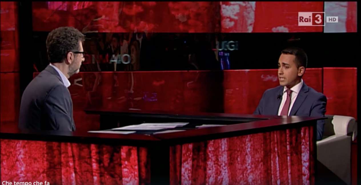 Dagospia: Di Maio chiede a Fazio di invitarlo in tv. Lui risponde: "Ok, ma non mi attaccate più"