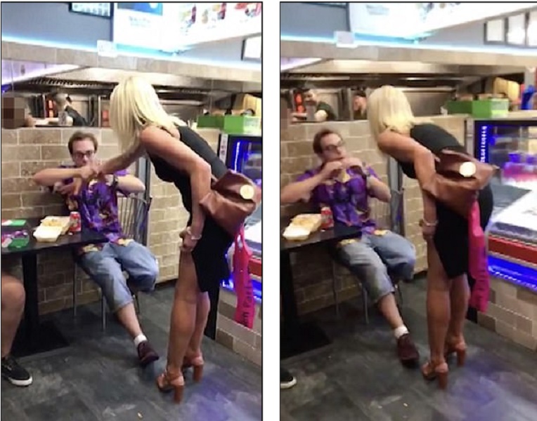 Dice ad una trentenne in coda al fast food "secondo me hai 50 anni" e scoppia la rissa