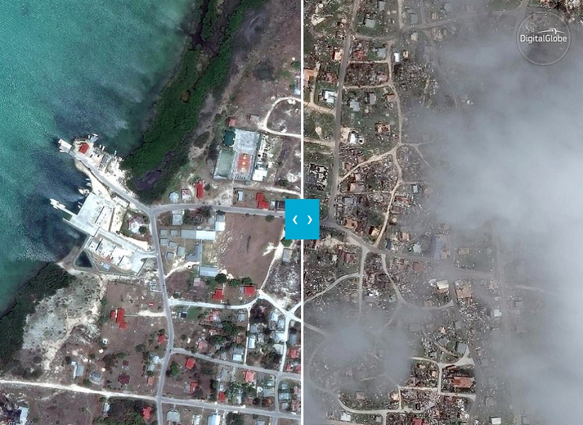 Uragano Irma, la distruzione sulle Florida Keys e sull'Isola di Necker mostrate dal drone