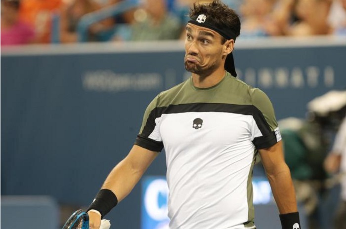 Fognini cacciato dal tennis Usa, forse espulso da Davis e Slam. Il soprannome Fogna