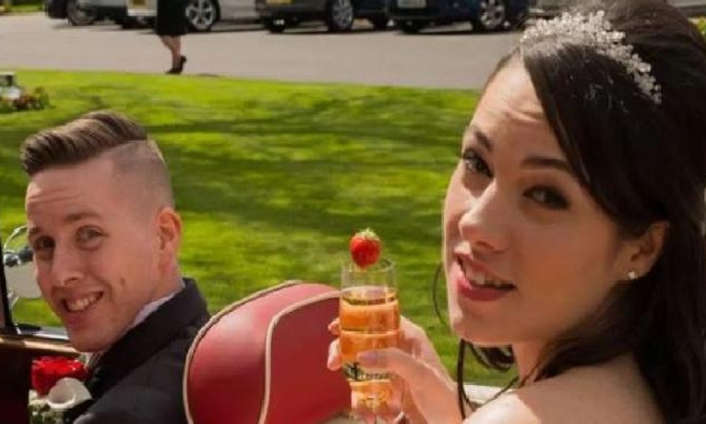 James Barnes e la moglie Amy