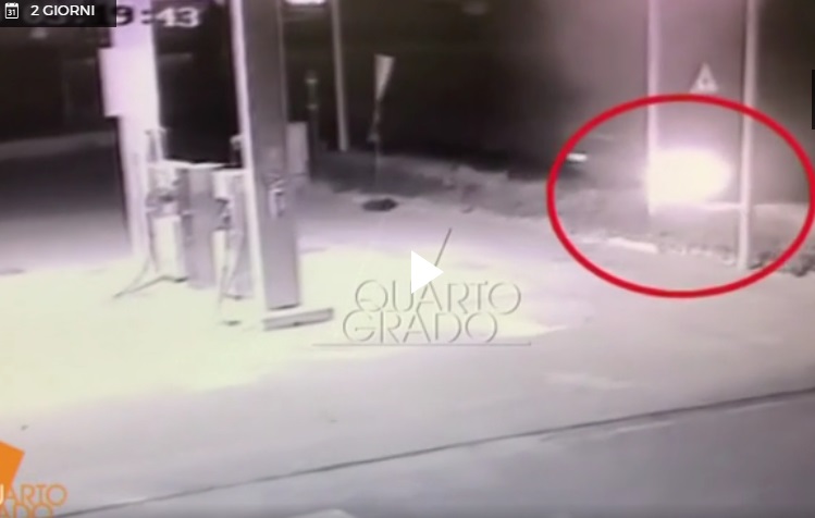 Noemi Durini con Lucio alla stazione di servizio: gli ultimi istanti di vita VIDEO QUARTO GRADO