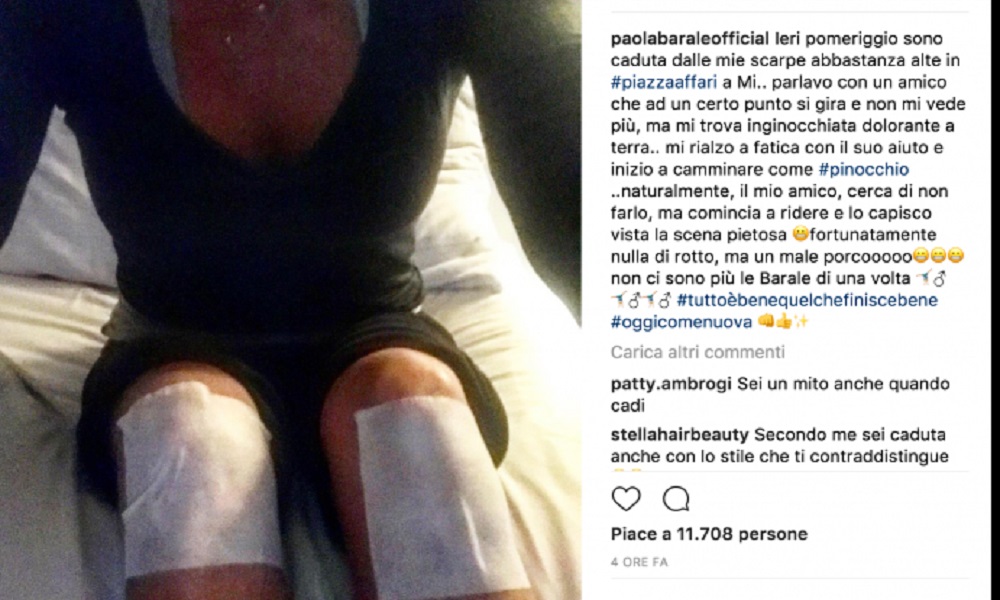 Paola Barale (foto Instagram)