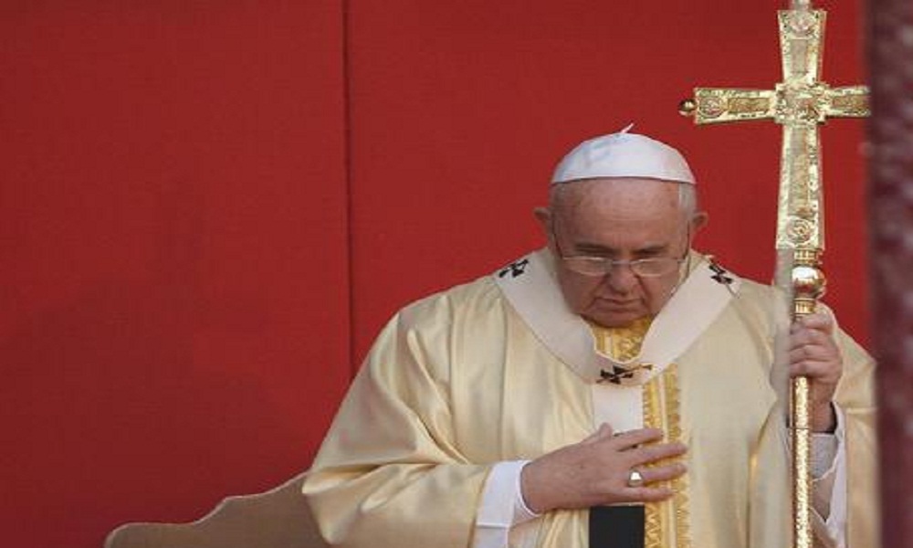 Papa Francesco (foto Ansa)