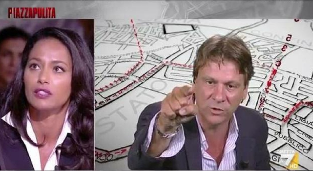 Piazzapulita, Rula Jebreal a Porro: "Sei per la supremazia della razza bianca" VIDEO