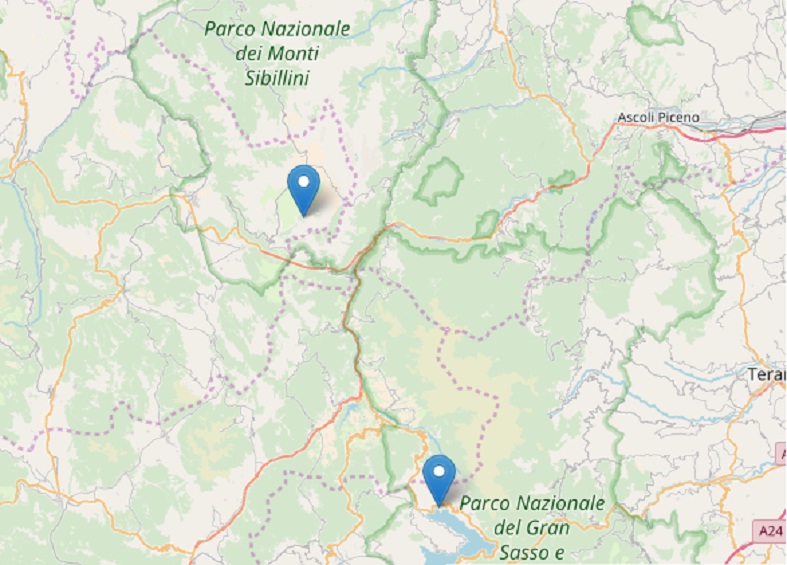 Terremoto centro Italia, 3 scosse in 2 ore: più forte del 3.1 tra Campotosto e Arquata del Tronto