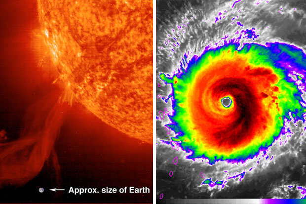 Uragano Irma e tempeste solari: satelliti a rischio danneggiamento?