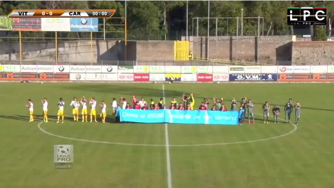 Viterbese-Carrarese Sportube: diretta live streaming, ecco come vedere la partita