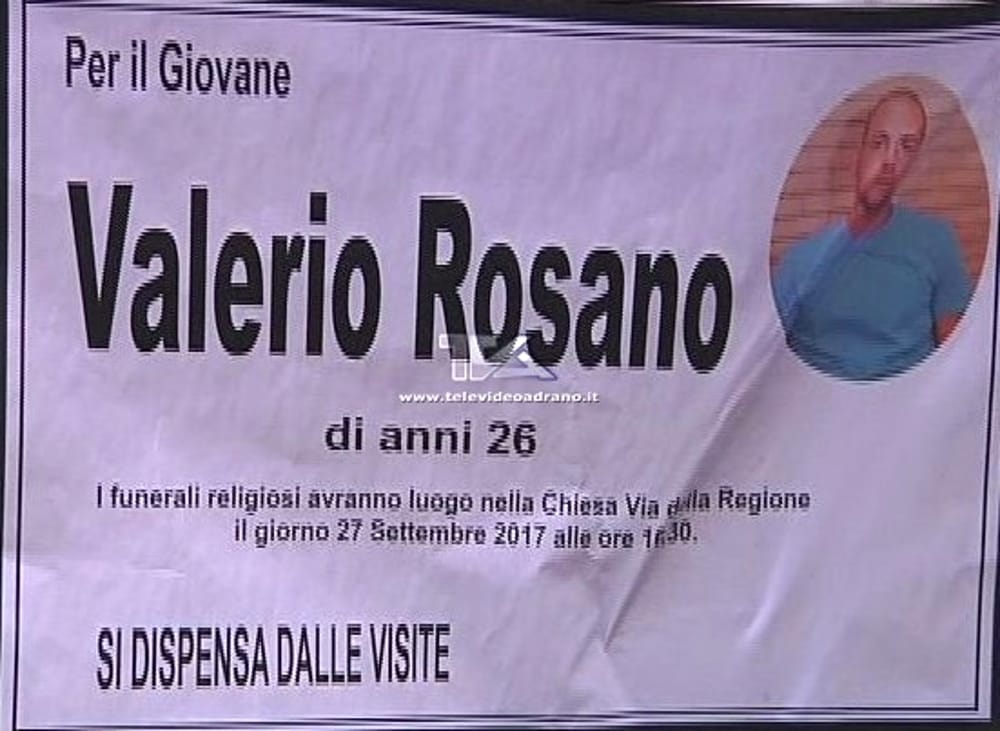 Adrano (Catania): necrologi per i funerali del pentito. Ma lui è vivo FOTO
