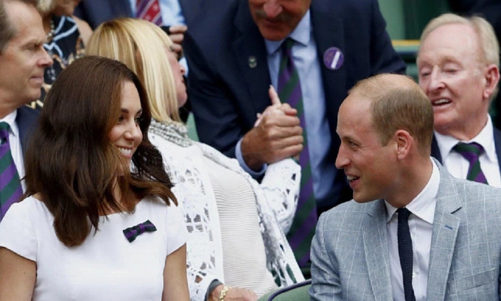 Il principe William e la moglie Kate Middleton (foto Ansa)