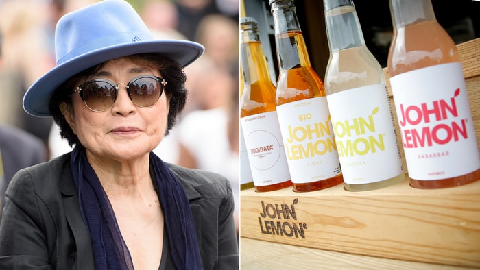 Yoko Ono blocca la vendita della limonata "John Lemon"