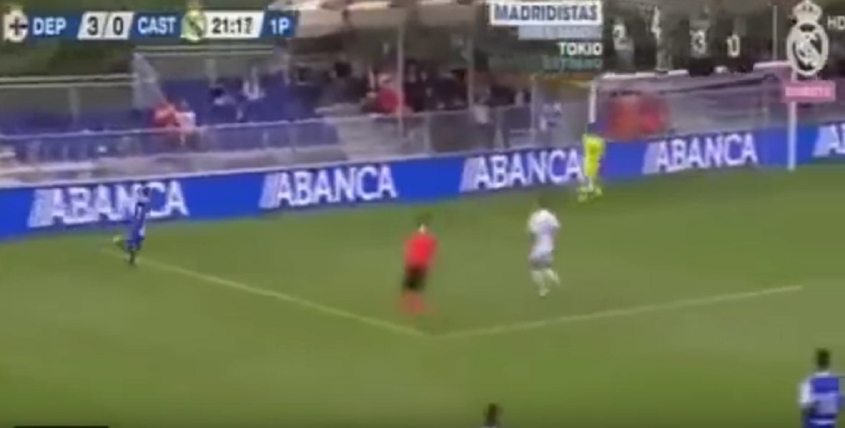 YOUTUBE Luca Zidane, il portiere fa un pericoloso dribbling nella sua area di rigore