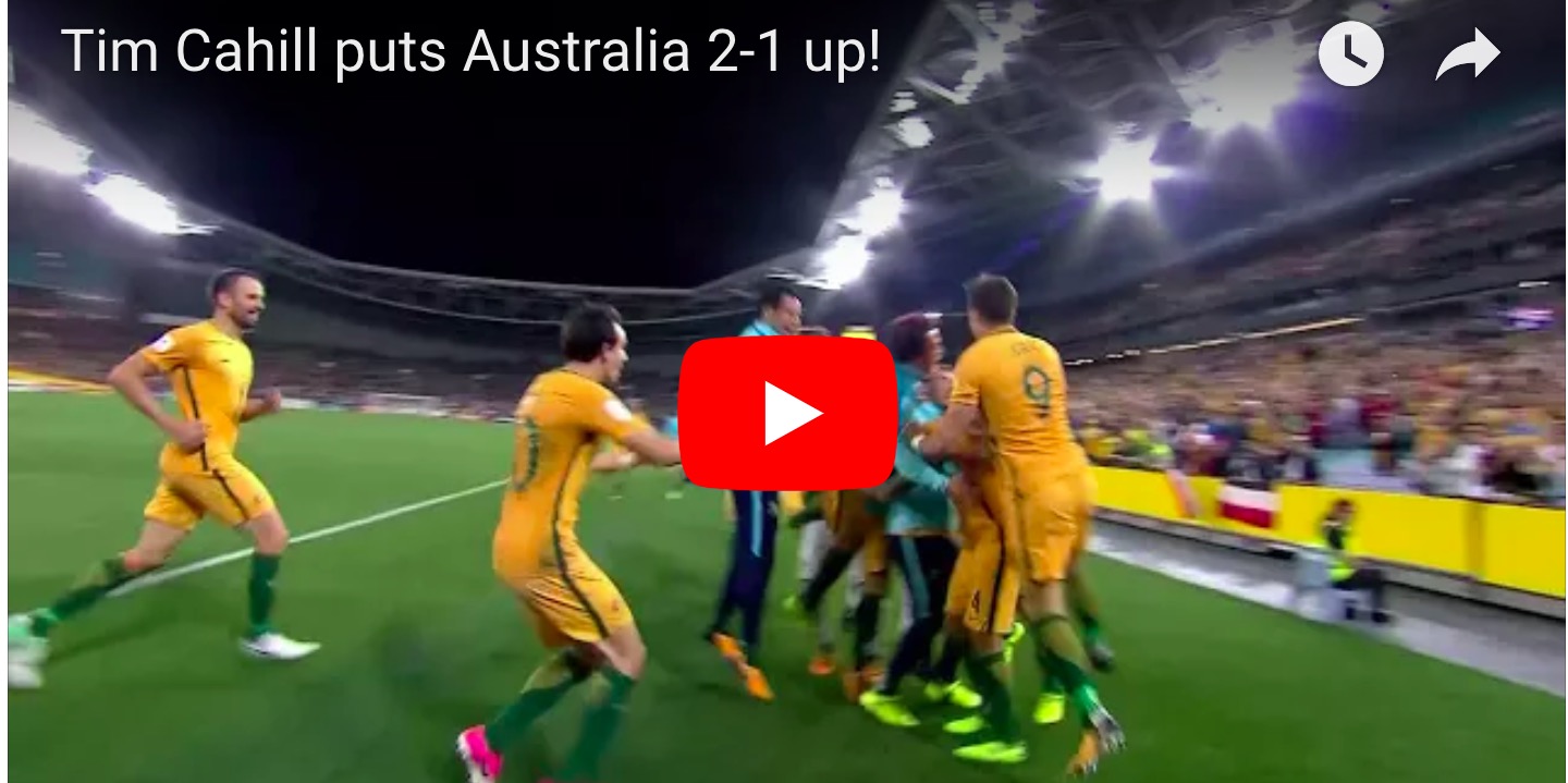 YOUTUBE Tim Cahill infrange il sogno Mondiale della Siria