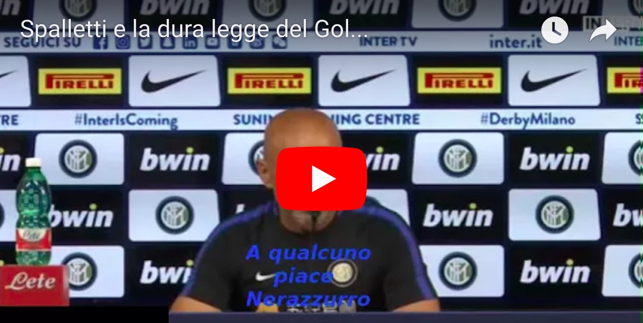 YOUTUBE Spalletti cita Max Pezzali prima del derby: "La dura legge del gol"