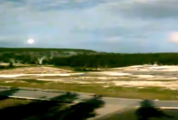 Ufo vulcano Yellowstone