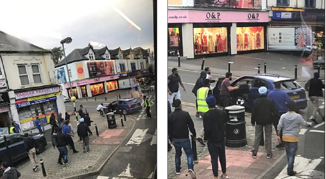 Rapinano gioielleria: passanti assaltano l'auto della fuga col machete