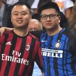 Inter-Milan, striscioni e coreografie di Curva Nord e Curva Sud