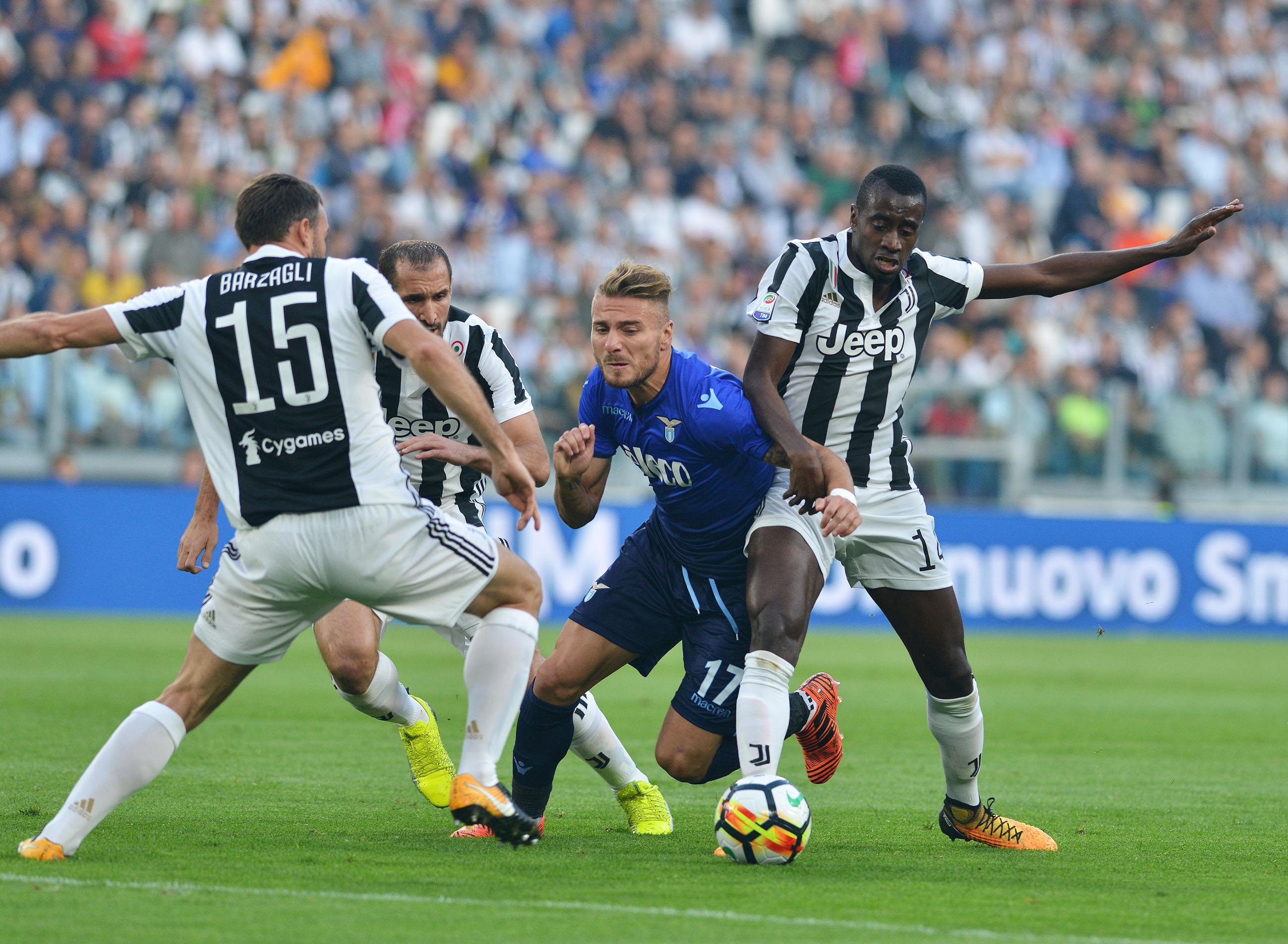 Juventus - Lazio, il primo anticipo di Serie A nelle foto Ansa