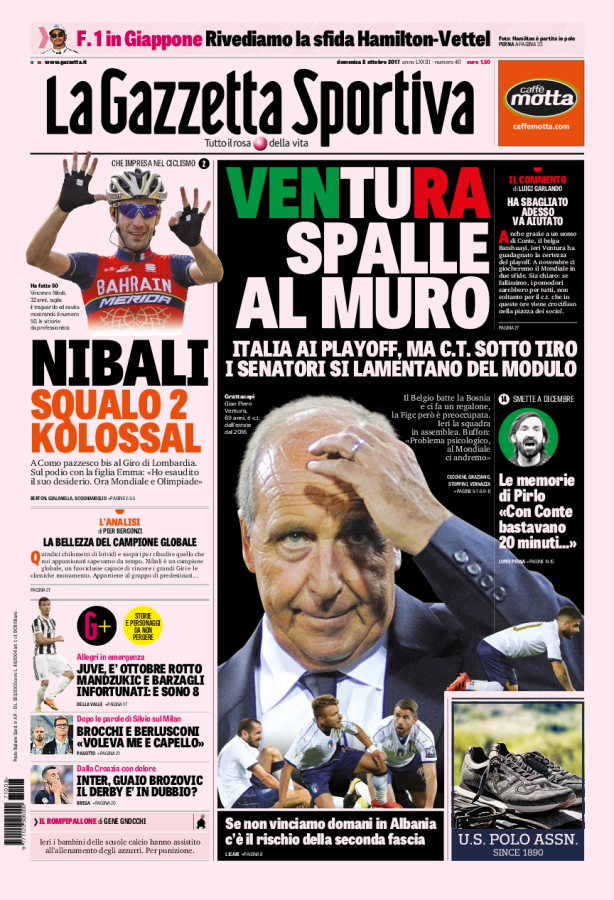 Rassegna stampa 9 ottobre