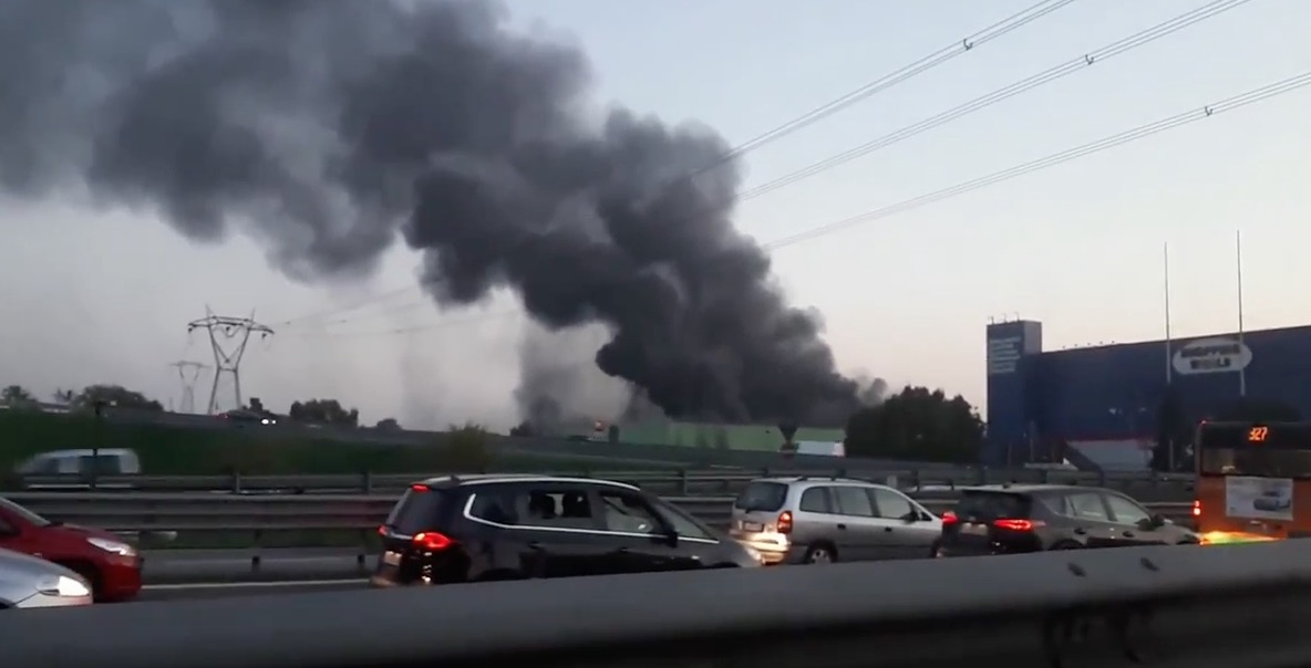 TREZZANO-INCENDIO-AMIANTO