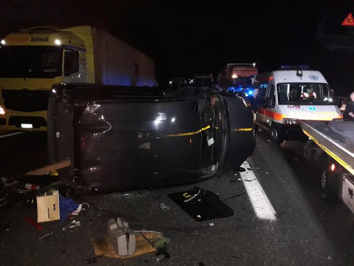 incidente in autostrada