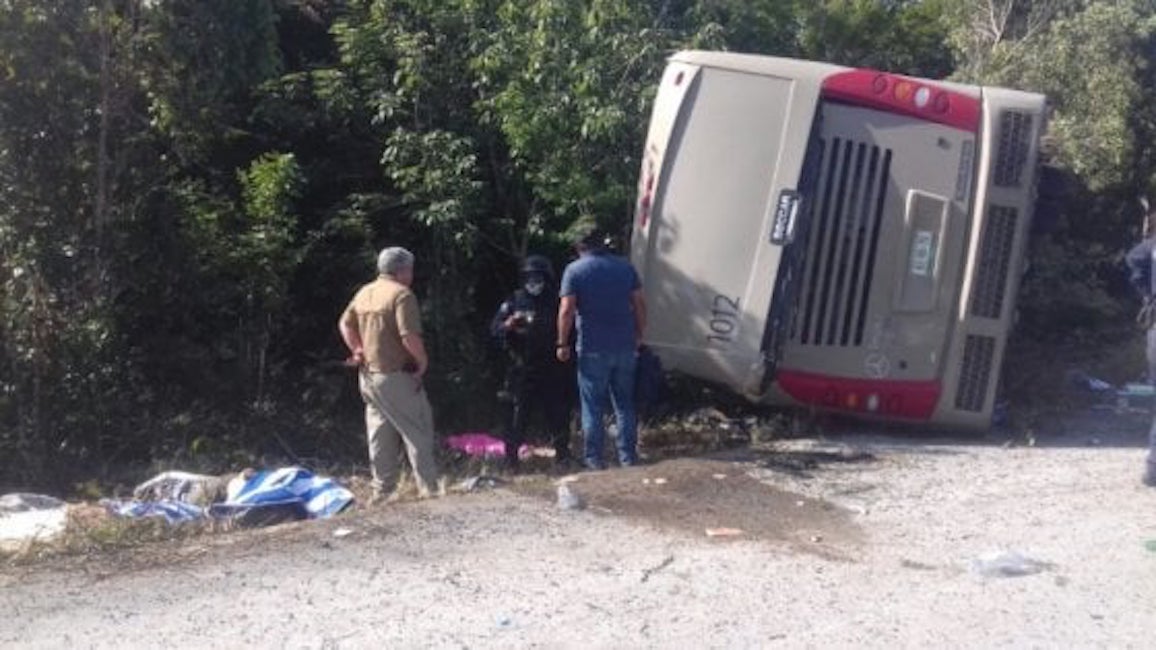 Messico-incidente-pullman-italiani