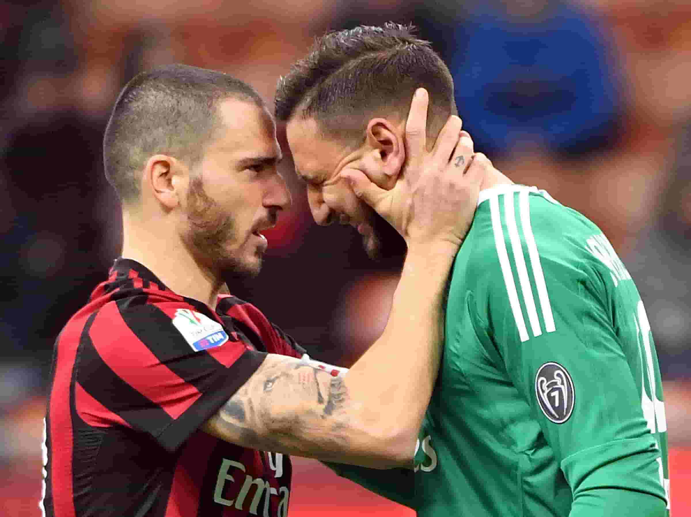 BONUCCI-DONNARUMMA-MILAN-VERONA