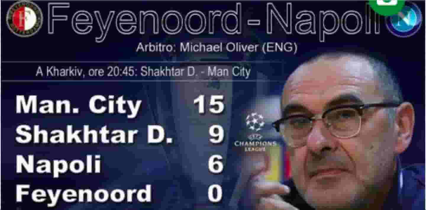 FEYENOORD-NAPOLI-DIRETTA-FORMAZIONI-UFFICIALI