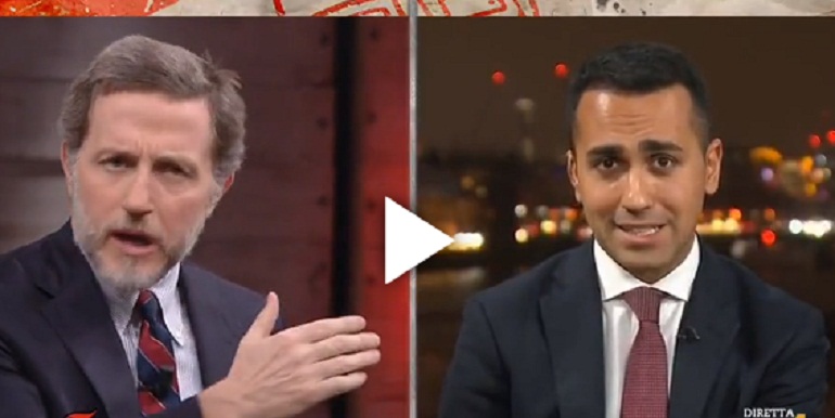 Luigi Di Maio ospite a "DiMartedì"