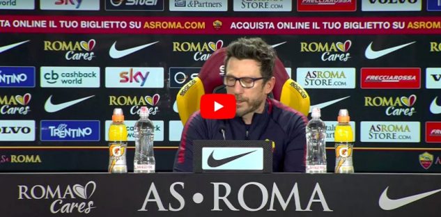 YOUTUBE Eusebio Di Francesco e la triste realtà sul calciomercato della Roma: "Non me lo sarei mai aspettato"