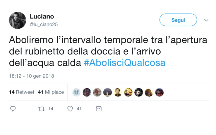 #abolisciqualcosa