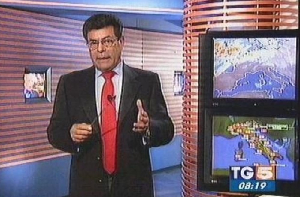 Aldo Foglia, morto l'ex colonnello dell'Aeronautica e volto del meteo di Canale 5