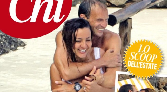 Massimiliano Allegri, Ambra Angiolini lo porta a Cerveteri a conoscere mamma e papà