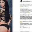 Belen Rodriguez e la foto a 15 anni su Instagram per smentire le accuse di ritocchi