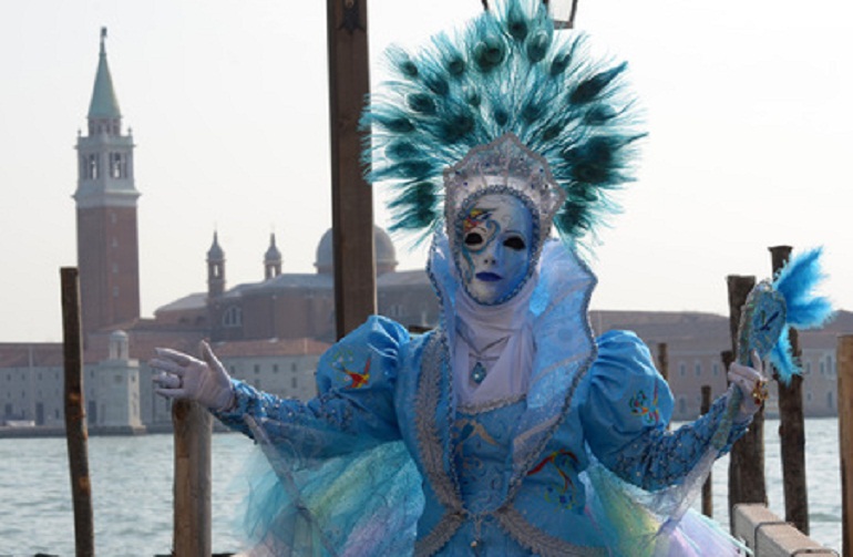 Il Carnevale di Venezia (foto Ansa)