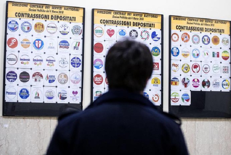 Le elezioni politiche del 4 marzo 2018 (foto Ansa)