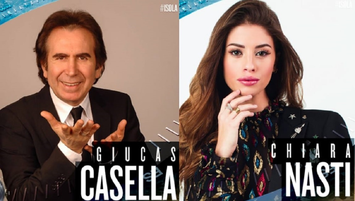 Isola dei Famosi, Giucas Casella: "Chiara Nasti è la figlia che non ho avuto"