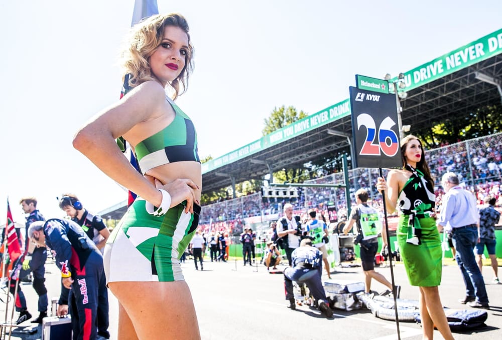 Formula1: addio alle "ombrelline". "Pratica non più in linea con i valori della società"