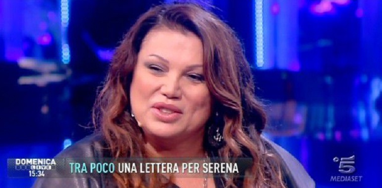 Serena Grandi a "Domenica Live"