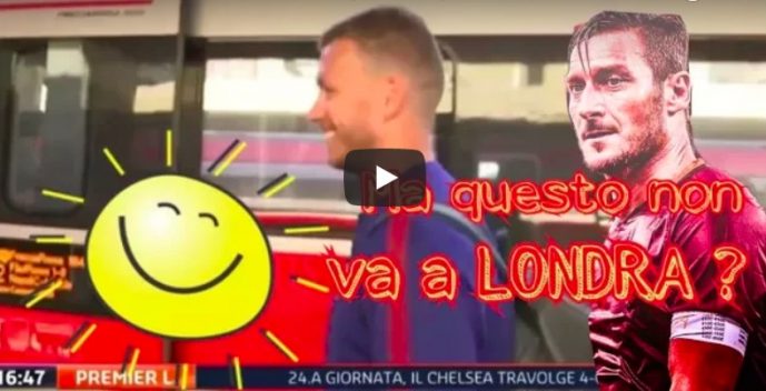 youtube-totti-dzeko-treno-londra