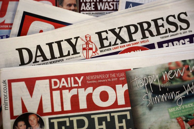 Editoria, Mirror compra Daily Express e Daily Star