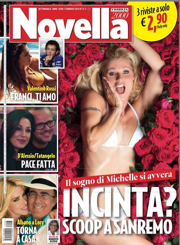 michelle hunziker incinta