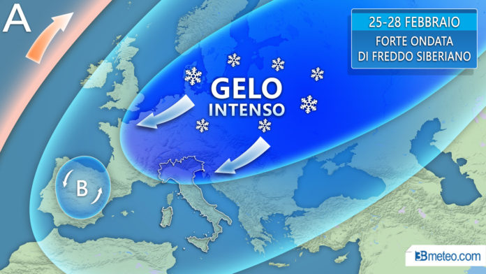 maltempo gelo italia